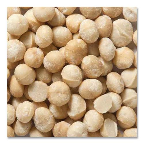 Macadamia Nuts, Dry Roasted, Salted, 4 oz Bag, 12/Carton. Picture 3