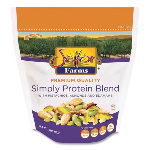 Simply Protein Blend, 4 oz Bag, 10/Carton. Picture 1