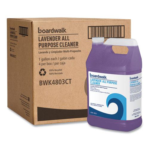 All Purpose Cleaner, Lavender Scent, 128 oz Bottle, 4/Carton. Picture 1