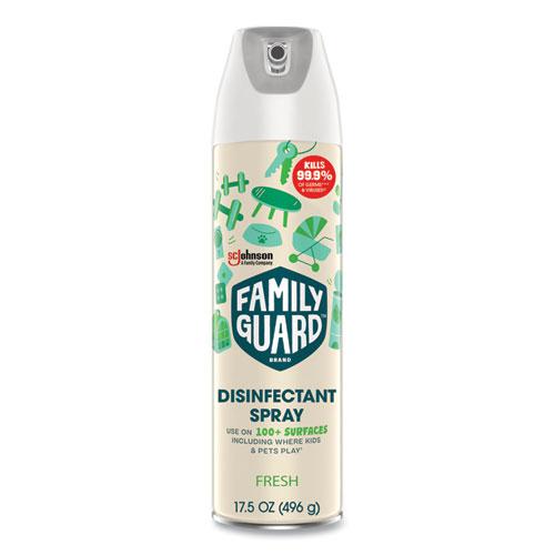 Disinfectant Spray, Fresh Scent, 17.5 oz Aerosol Spray, 8/Carton. Picture 1