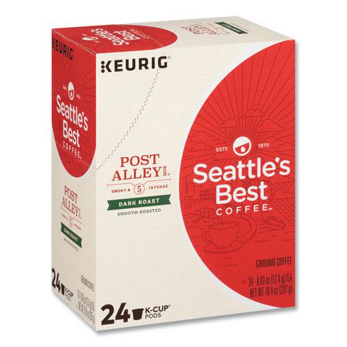 Post Alley Dark Coffee K-Cup, 24/Box, 4/Carton. Picture 1