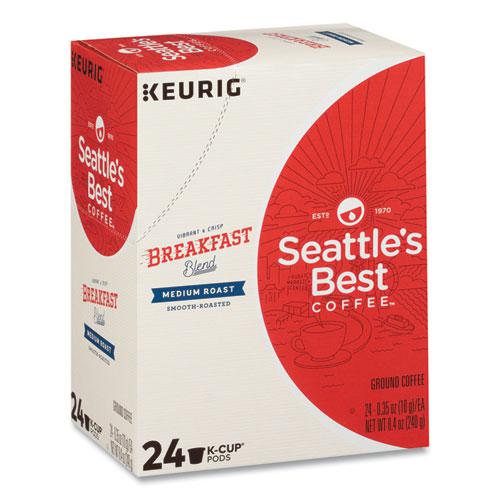 Breakfast Blend Coffee K-Cups, 24/Box, 4/Carton. Picture 2