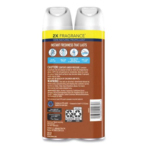 Air Freshener, Cashmere Woods, 8.3 oz Aerosol Spray,  3/Carton. Picture 2