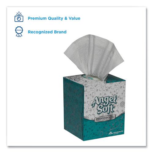 Premium Facial Tissue in Cube Box, 2-Ply, White, 96 Sheets/Box, 36 Boxes/Carton. Picture 3