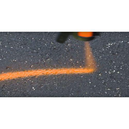Industrial Choice Precision Line Marking Paint, Flat Fluorescent Orange, 17 oz Aerosol Can, 12/Carton. Picture 4
