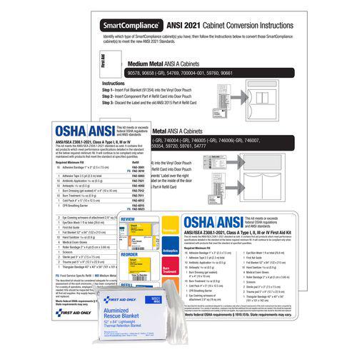 Smart Compliance A 2021 Conversion Kit, 11 Pieces. Picture 1