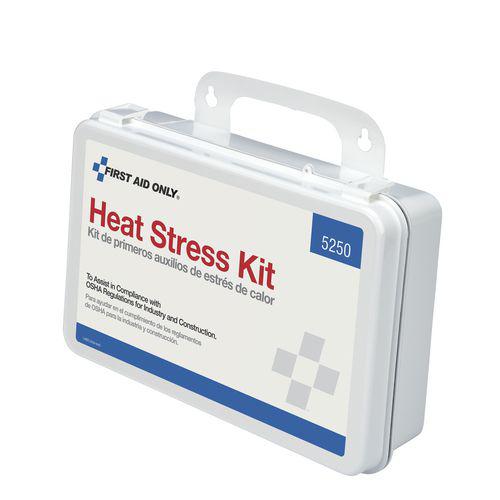 Unitized OSHA Compliant Heat Stress Kit, 26 Pieces, Plastic case. Picture 2