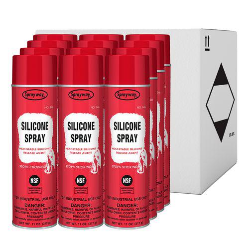 Silicone Spray, 11 oz Aerosol Spray, 12 Cans. Picture 4