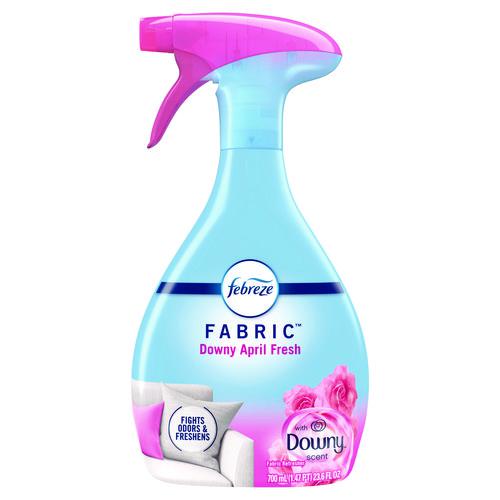 FABRIC Refresher/Odor Eliminator, Downy April Fresh, 23.6 oz Spray Bottle, 4/Carton. Picture 1