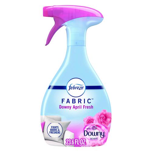 FABRIC Refresher/Odor Eliminator, Downy April Fresh, 23.6 oz Spray Bottle, 4/Carton. Picture 2
