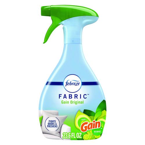 FABRIC Refresher/Odor Eliminator, Gain Original, 23.6 oz Spray Bottle, 4/Carton. Picture 2
