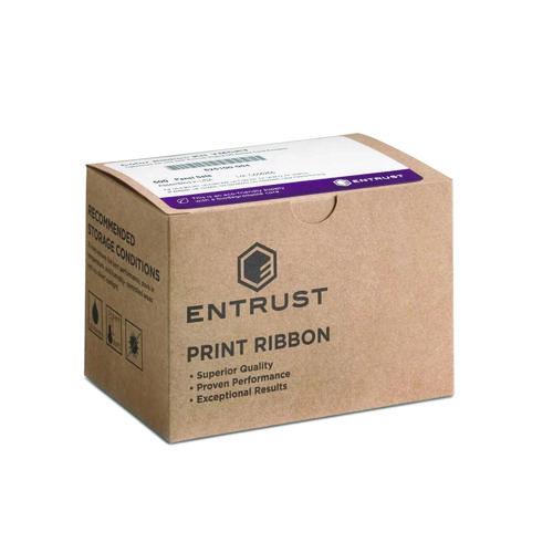 Entrust Full Color 2-Sided Ribbon Kit, Black/Cyan/Magenta/Yellow/Topcoat Protective Layer. Picture 3