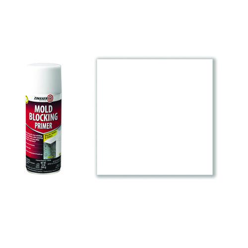 Mold Blocking Primer Spray, Interior/Exterior, Flat White, 13 oz Aerosol Can, 6/Carton. Picture 2