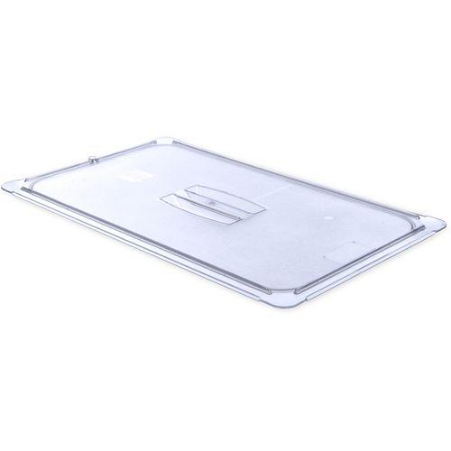 StorPlus Polycarbonate Handled Universal Lid, 12.88 x 20.75 x 0.88, Clear, Plastic. Picture 4