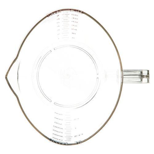 Commercial Measuring Cup, 0.5 gal, Clear. Picture 3