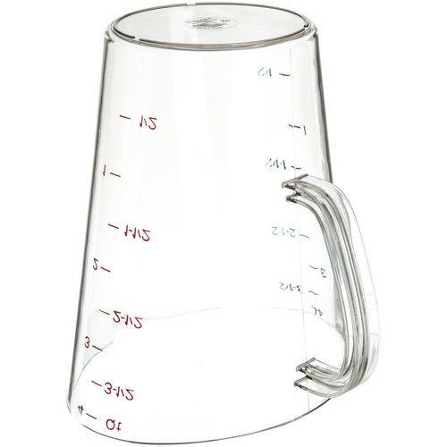 Commercial Measuring Cup, 1 gal, Clear. Picture 4