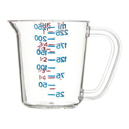 Commercial Measuring Cup, 1 cup, Clear. Picture 2