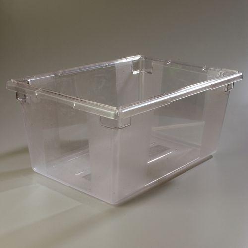 StorPlus Polycarbonate Food Storage Container, 16.6 gal, 18 x 26 x 12, Clear, Plastic. Picture 4