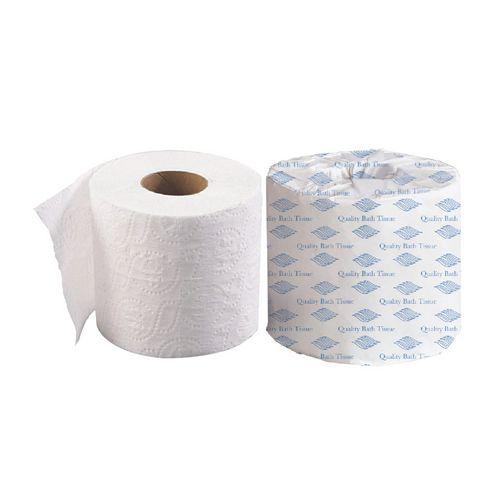Standard Bath Tissue, White, 2-Ply, 4 x 3, 500 Sheets/Roll, 96 Rolls/Carton. Picture 2