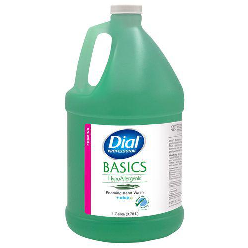 Basics Hypoallergenic Hand Wash, Honeysuckle Scent, 1 gal Bottle, 4/Carton. Picture 1
