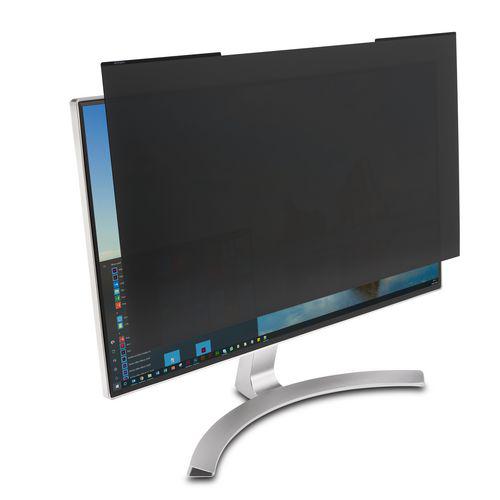 Magnetic Monitor Privacy Screen for 27" Widescreen Flat Panel Monitors, 16:9 Aspect Ratio. Picture 1