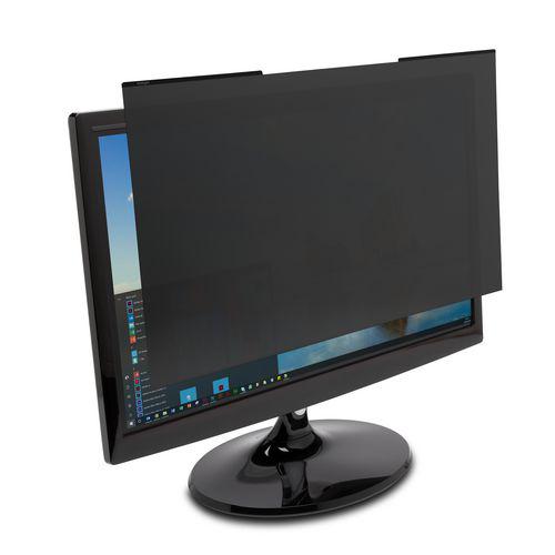 Magnetic Monitor Privacy Screen for 21.5" Widescreen Flat Panel Monitors, 16:9 Aspect Ratio. Picture 1