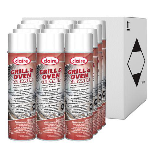 Grill and Oven Cleaner, 18 oz Aerosol Spray, 12/Carton. Picture 4