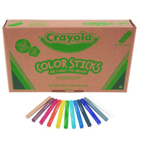 Color Sticks Classpack Set, Assorted Lead and Barrel Colors, 120/Pack. Picture 3