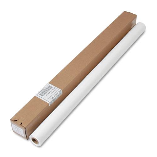 Table Set Plastic Banquet Roll, Table Cover, 40" x 100 ft, White. The main picture.