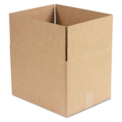 Fixed-Depth Corrugated Shipping Boxes, Regular Slotted Container (RSC), 12" x 15" x 10", Brown Kraft, 25/Bundle. Picture 1