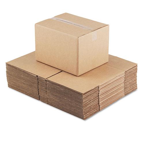 Fixed-Depth Corrugated Shipping Boxes, Regular Slotted Container (RSC), 12" x 15" x 10", Brown Kraft, 25/Bundle. Picture 3