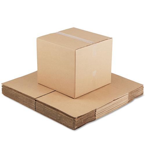 Fixed-Depth Corrugated Shipping Boxes, Regular Slotted Container (RSC), 18" x 18" x 16", Brown Kraft, 15/Bundle. Picture 3
