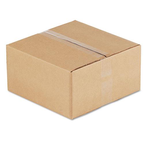 Fixed-Depth Corrugated Shipping Boxes, Regular Slotted Container (RSC), 12" x 12" x 6", Brown Kraft, 25/Bundle. Picture 2