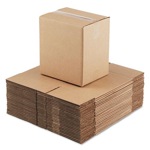 Fixed-Depth Corrugated Shipping Boxes, Regular Slotted Container (RSC), 8.75" x 11.25" x 12", Brown Kraft, 25/Bundle. Picture 3