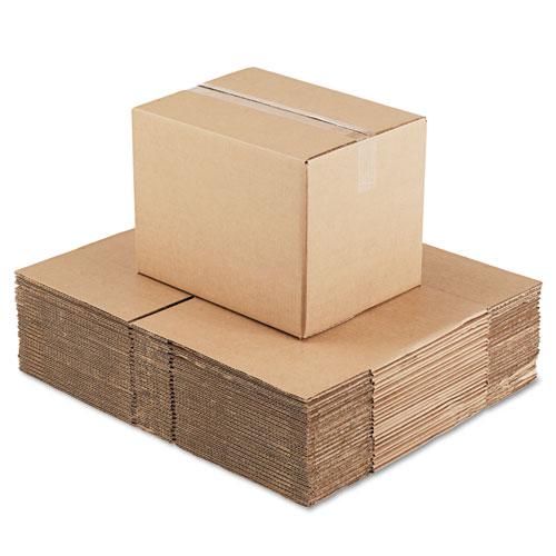 Fixed-Depth Corrugated Shipping Boxes, Regular Slotted Container (RSC), 12" x 16" x 12", Brown Kraft, 25/Bundle. Picture 3