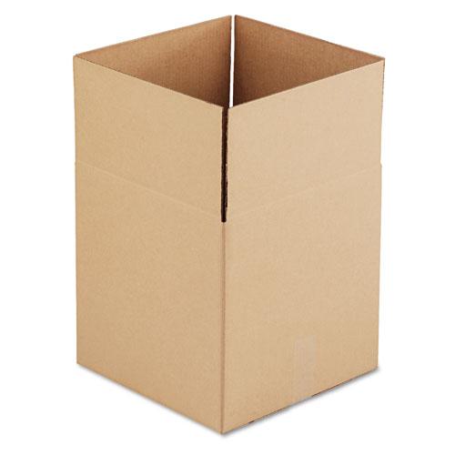 Cubed Fixed-Depth Corrugated Shipping Boxes, Regular Slotted Container (RSC), 14" x 14" x 14", Brown Kraft, 25/Bundle. Picture 1