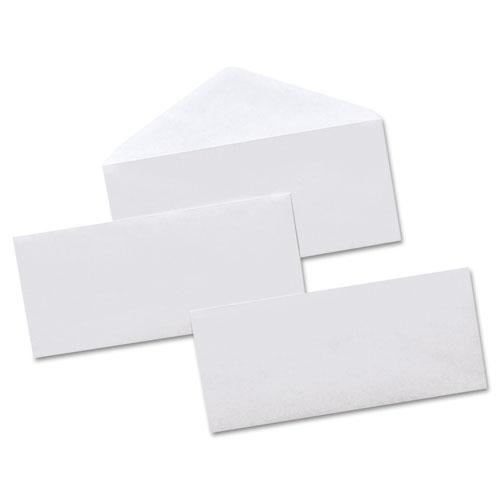 Open-Side Security Tint Business Envelope, #10, Monarch Flap, Gummed Closure, 4.13 x 9.5, White, 500/Box. Picture 2