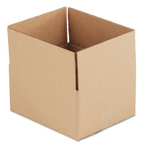Fixed-Depth Corrugated Shipping Boxes, Regular Slotted Container (RSC), 10" x 12" x 6", Brown Kraft, 25/Bundle. Picture 1