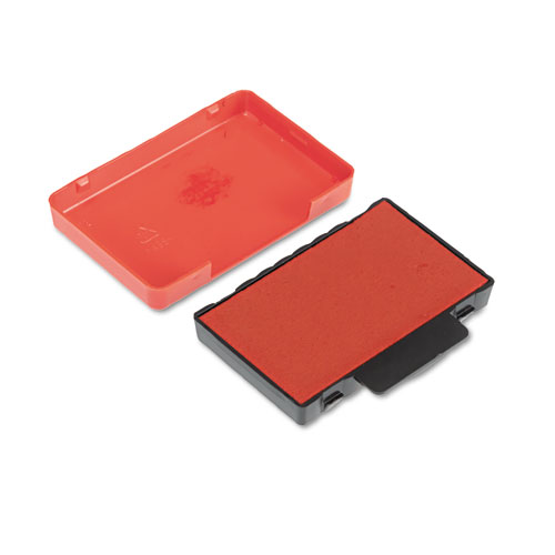 T5440 Professional Replacement Ink Pad for Trodat Custom Self-Inking Stamps, 1.13" x 2", Red. Picture 2