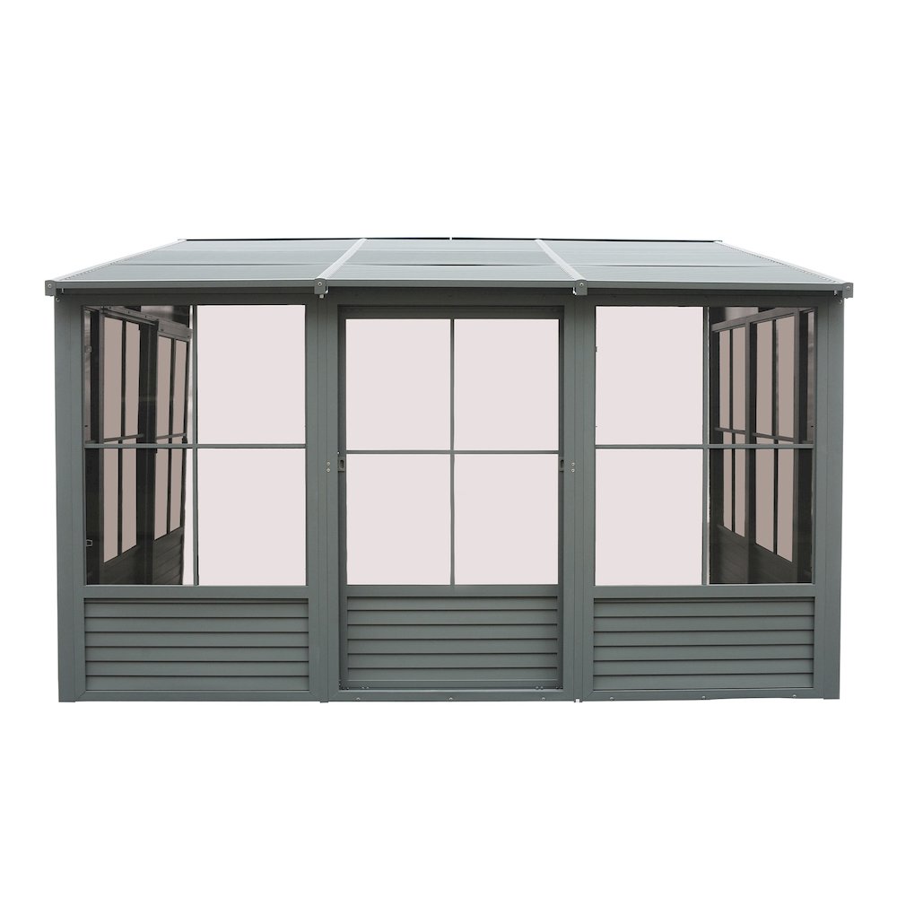 Florence Add-A-Room with Metal Roof 10 Ft. x 12 Ft. in Slate. Picture 3