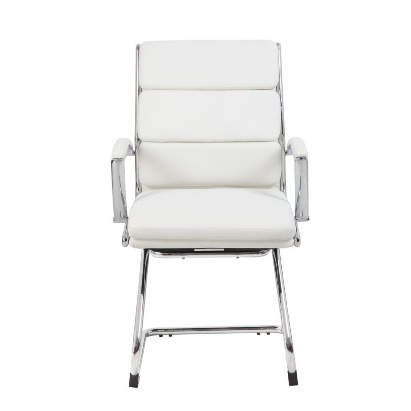 Boss Executive CaressoftPlus™ Chair with Metal Chrome Finish - Guest Chair. Picture 5