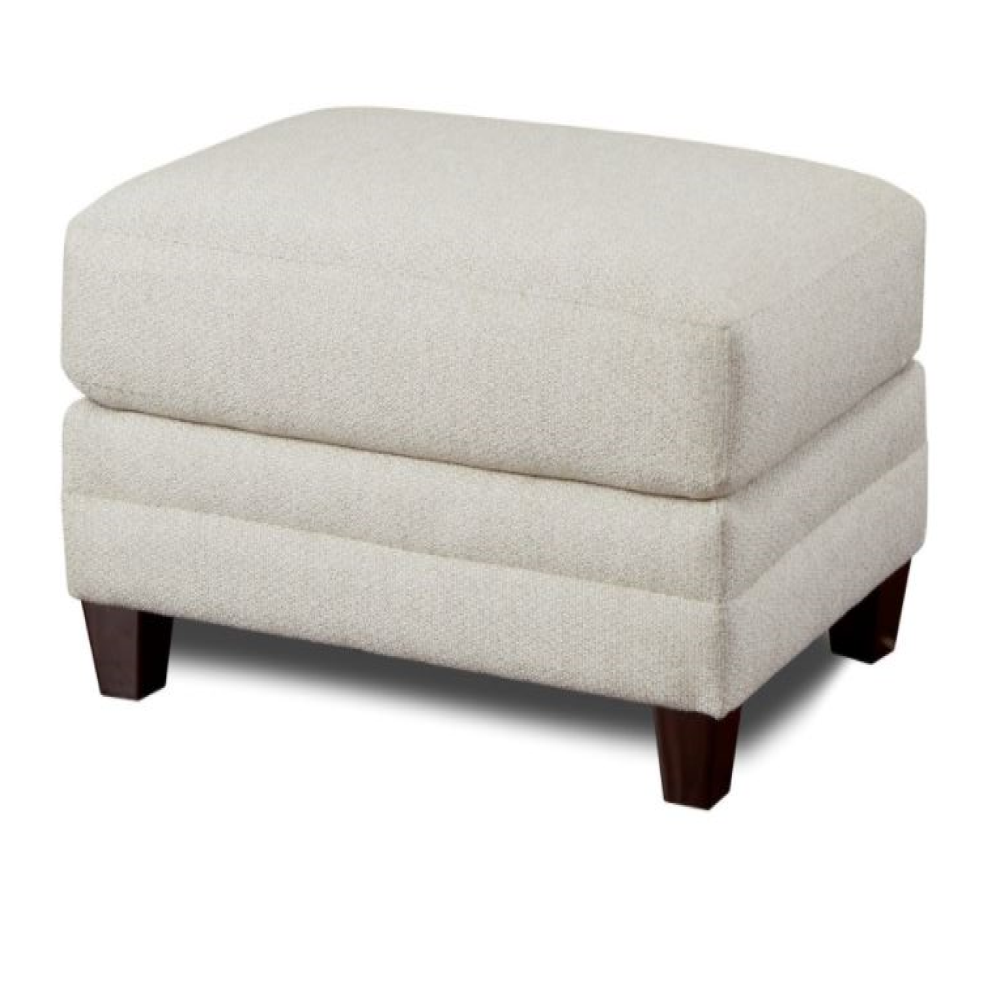 Basic Wool Ottoman. Picture 1