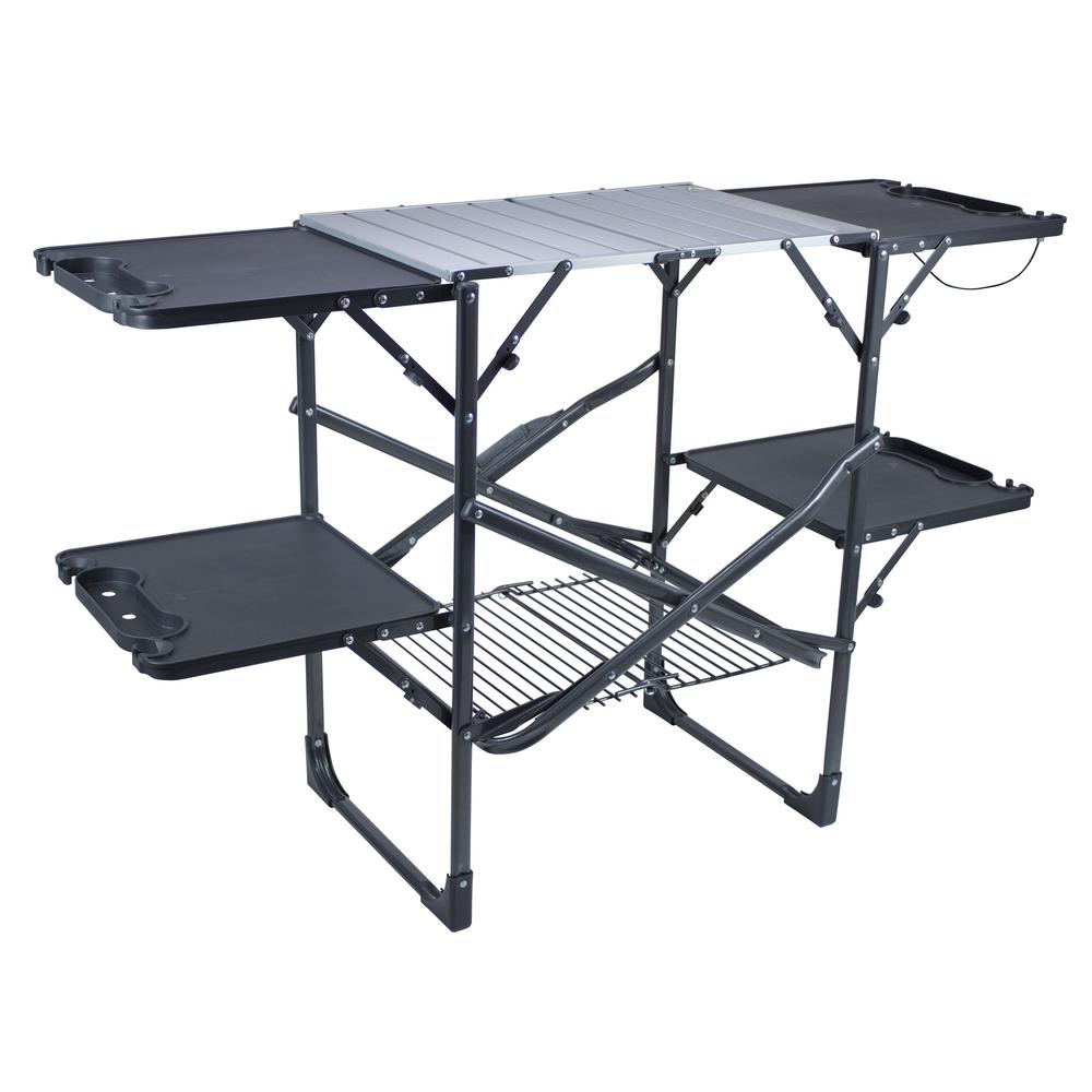 GCI Outdoor Slim-Fold Cook Station Portable Outdoor Folding Table. Picture 1