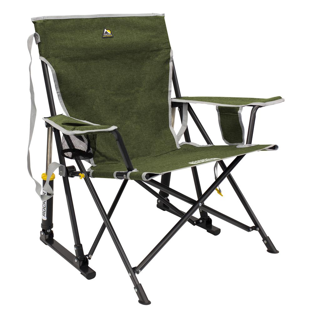 GCI Outdoor Kickrocker Rocker Portable Rocking Chair & Outdoor Camping Chair. Picture 4