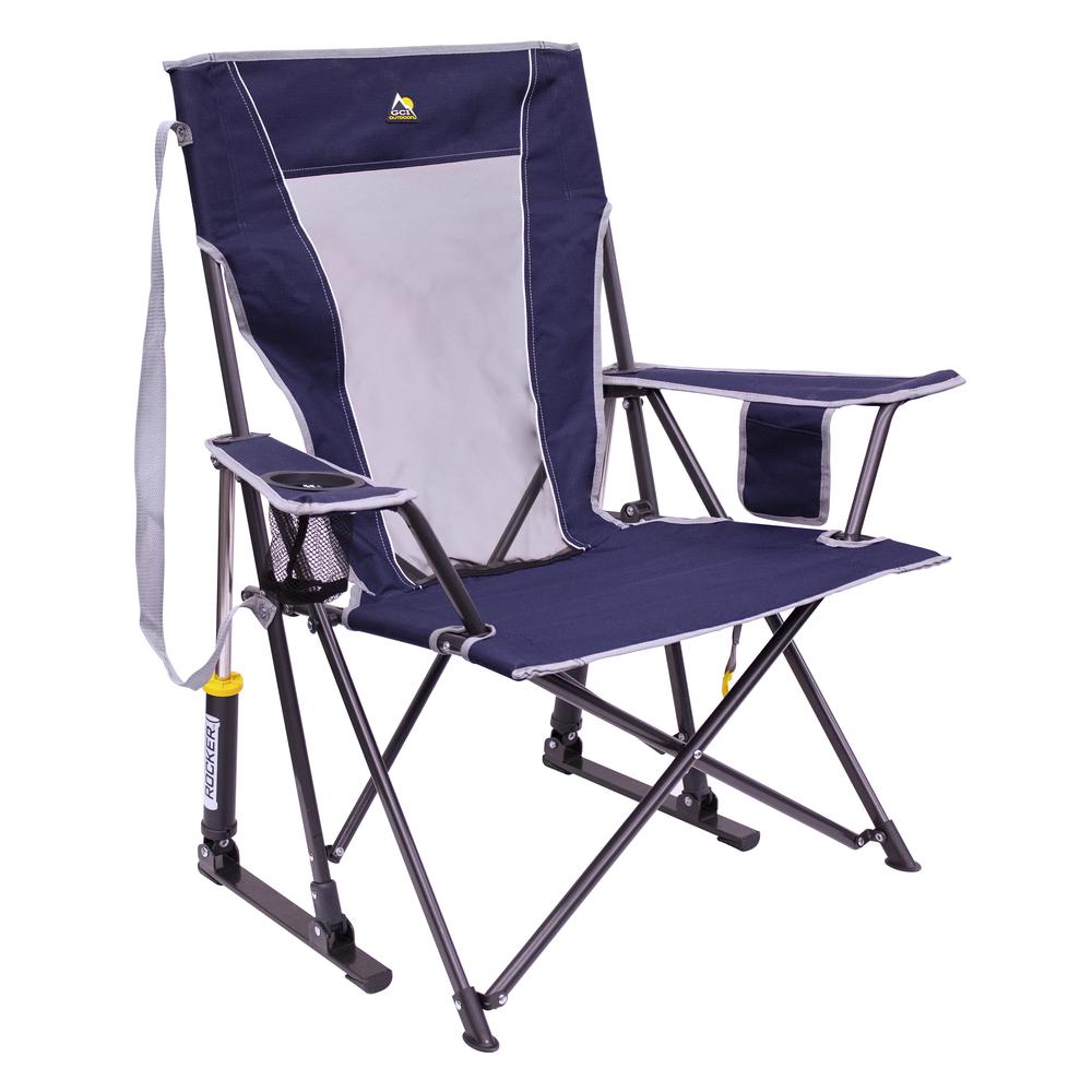GCI Outdoor Comfort Pro Rocker Collapsible Rocking Chair & Outdoor Camping Chair. Picture 1