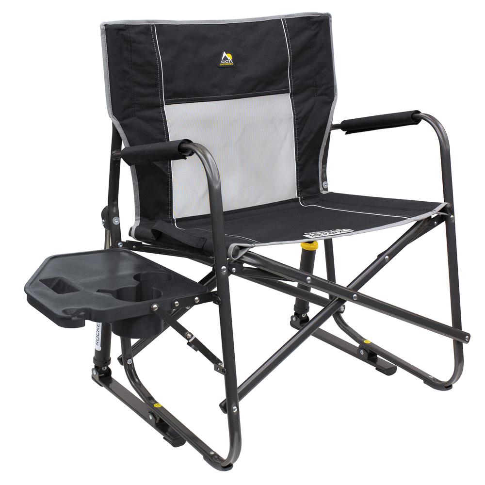 GCI Outdoor Freestyle Rocker XL Folding Rocking Chair. Picture 1