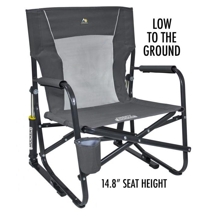 GCI Outdoor FirePit Rocker Low Rocking Chair & Outdoor Camping Chair. Picture 1