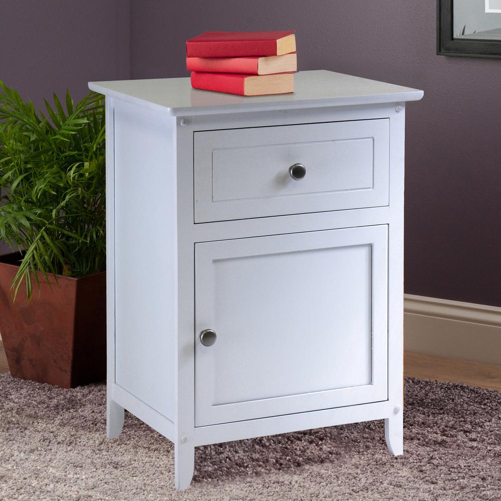 Eugene Accent Table White. Picture 5