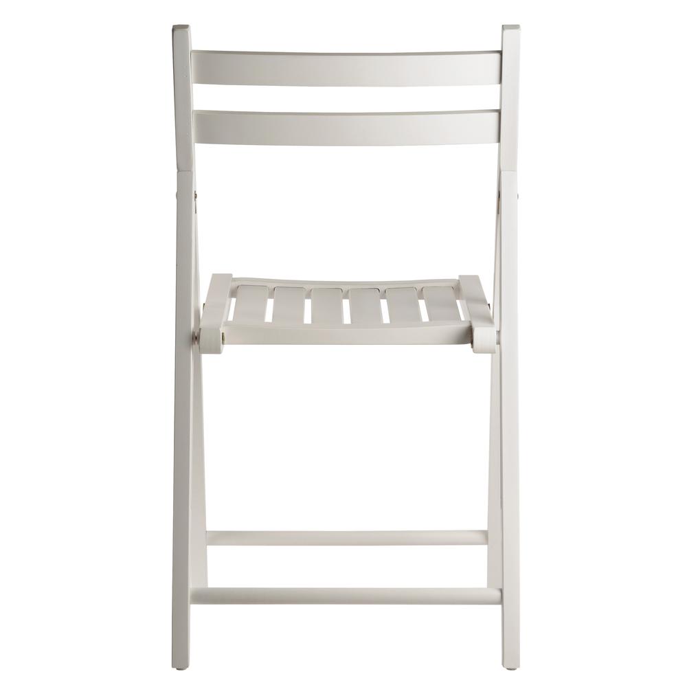 Robin 4-PC Folding Chair Set, White. Picture 5