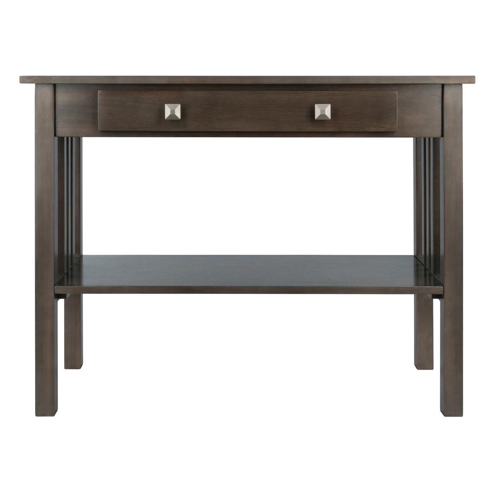 Stafford Console Hall Table, Oyster Gray. Picture 3